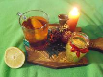 Чай «Золотая Виктория» с имбирем и лимоном