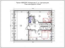 План мансарды