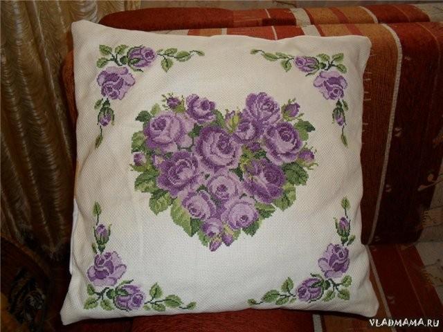 Сердце из роз