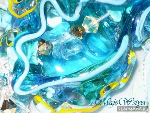 Ракушка lampwork(авторская работа Натальи Ботезат)