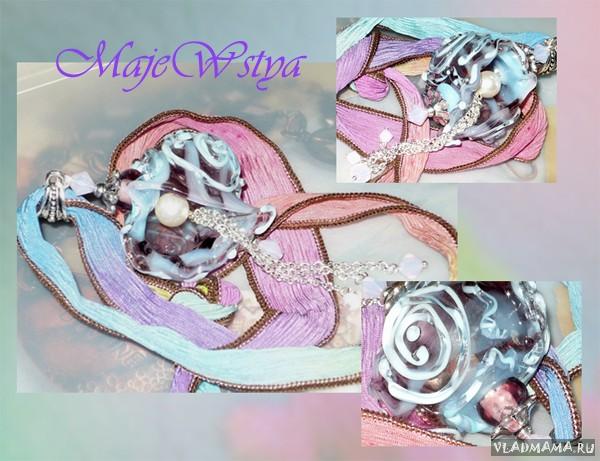 Ракушка lampwork(авторская работа Натальи Ботезат)
