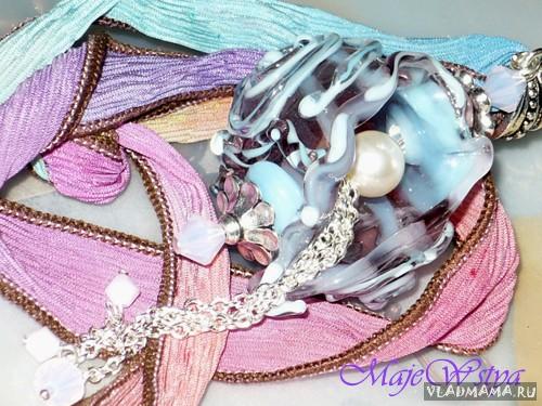 Ракушка lampwork(авторская работа Натальи Ботезат)