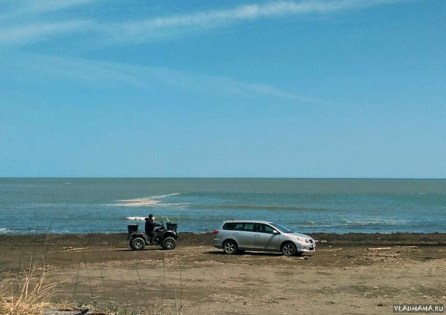 Село Стародубское, Сахалин. Янтарный пляж