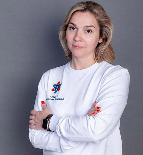 Олеся Александровна Стецюра, К. М. Н. врач стоматолог-ортопед, главный врач ООО «Центр клинической постурологии» Олеся Александровна Стецюра, К. М. Н. врач стоматолог-ортопед, главный врач ООО «Центр клинической постурологии»